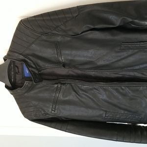 Mens Apt 9 faux leather jacket